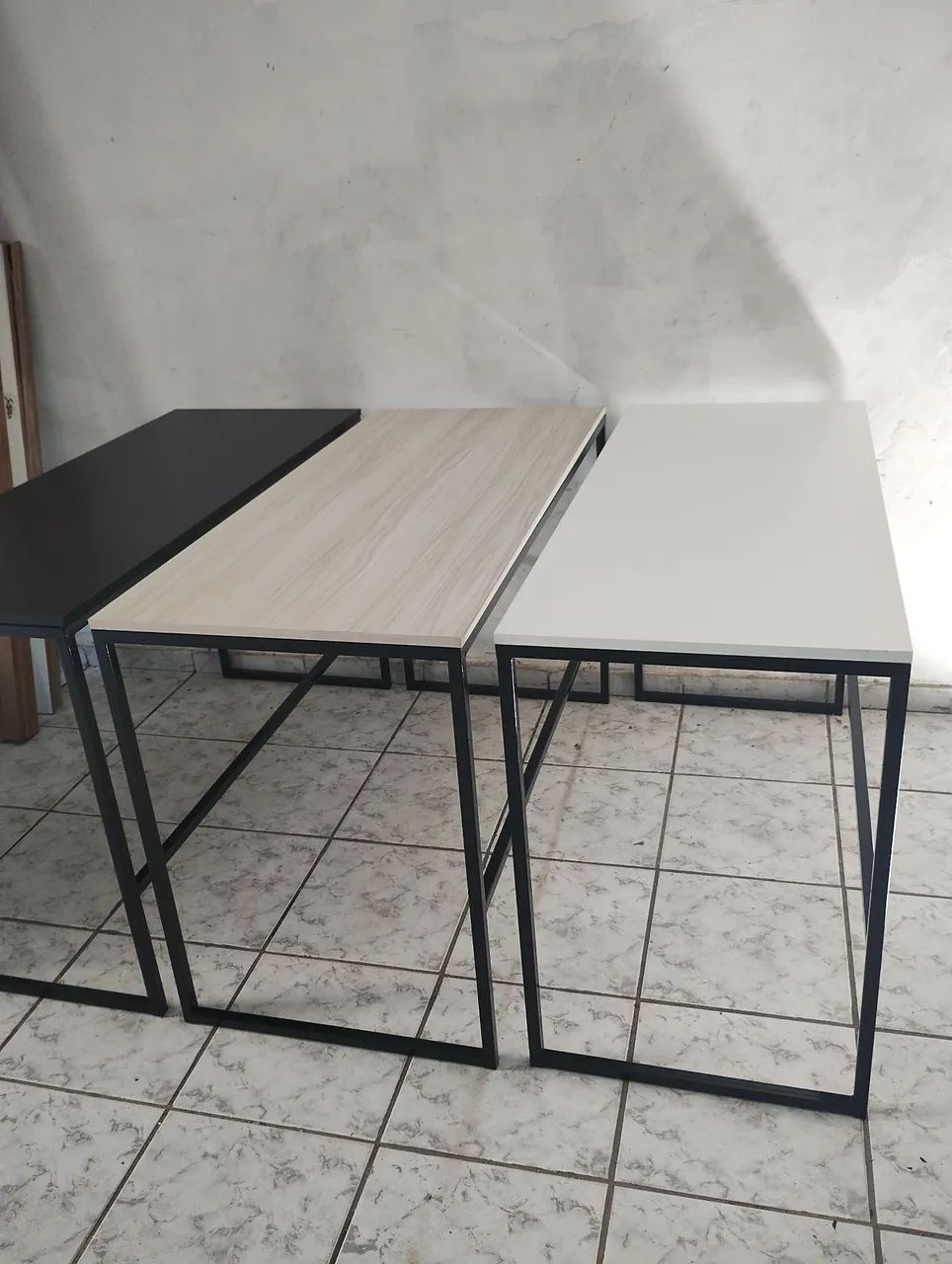 Mesa  estilo industrial com MDF  - Foto 3