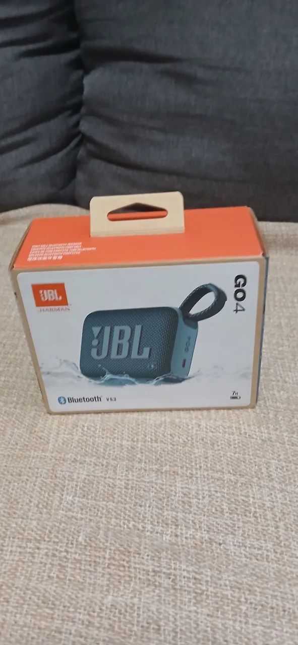 Jbl go4 nova na caixa 