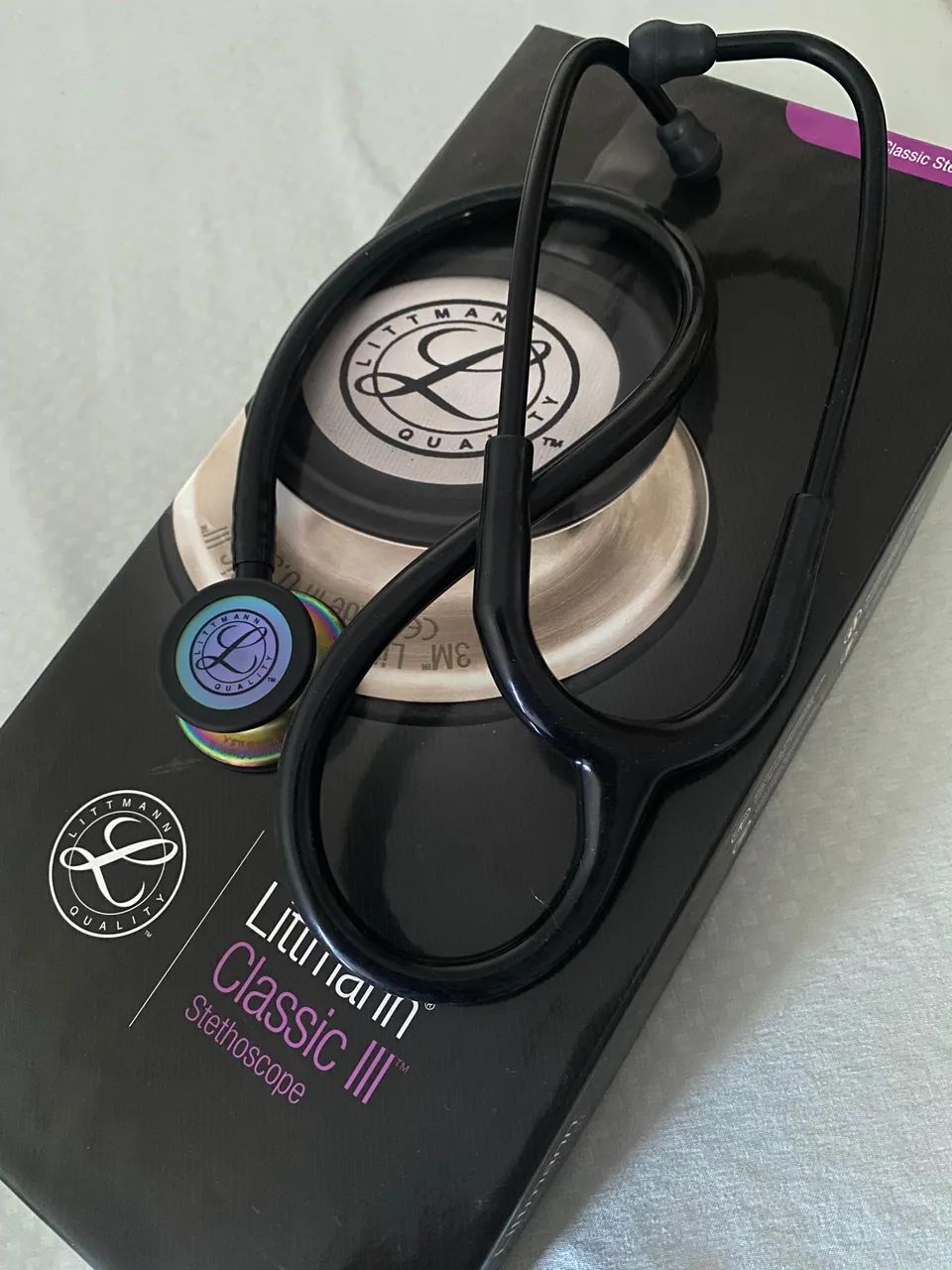 Littmann original à venda!   Qualidade top + som perfeito - Foto 5