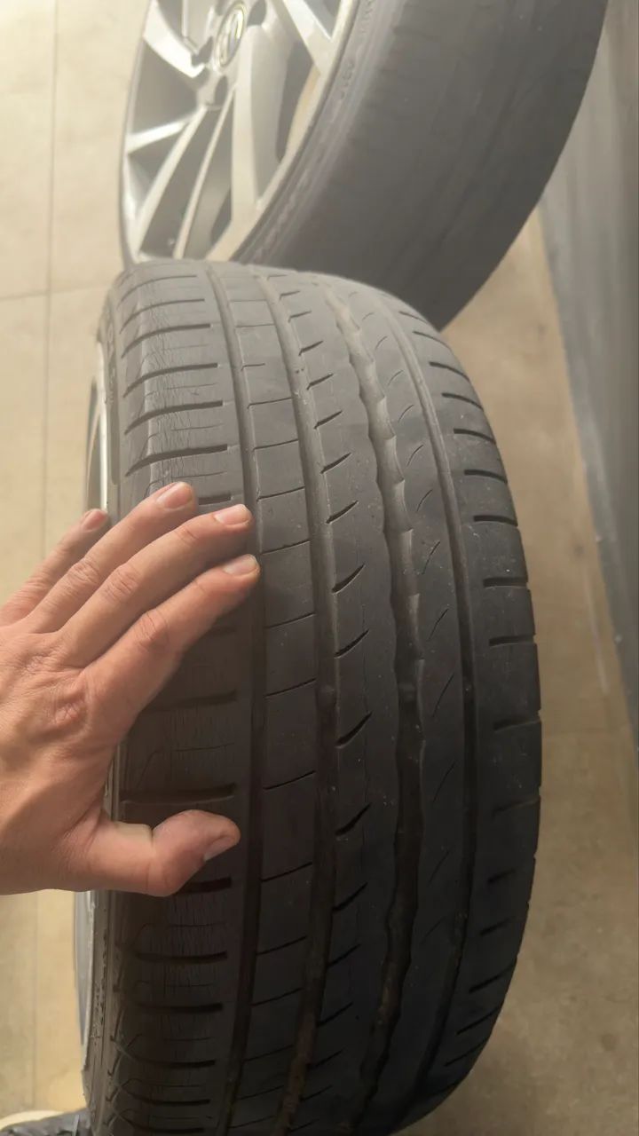Rodas + pneu aro 17 Volkswagen  - Foto 2