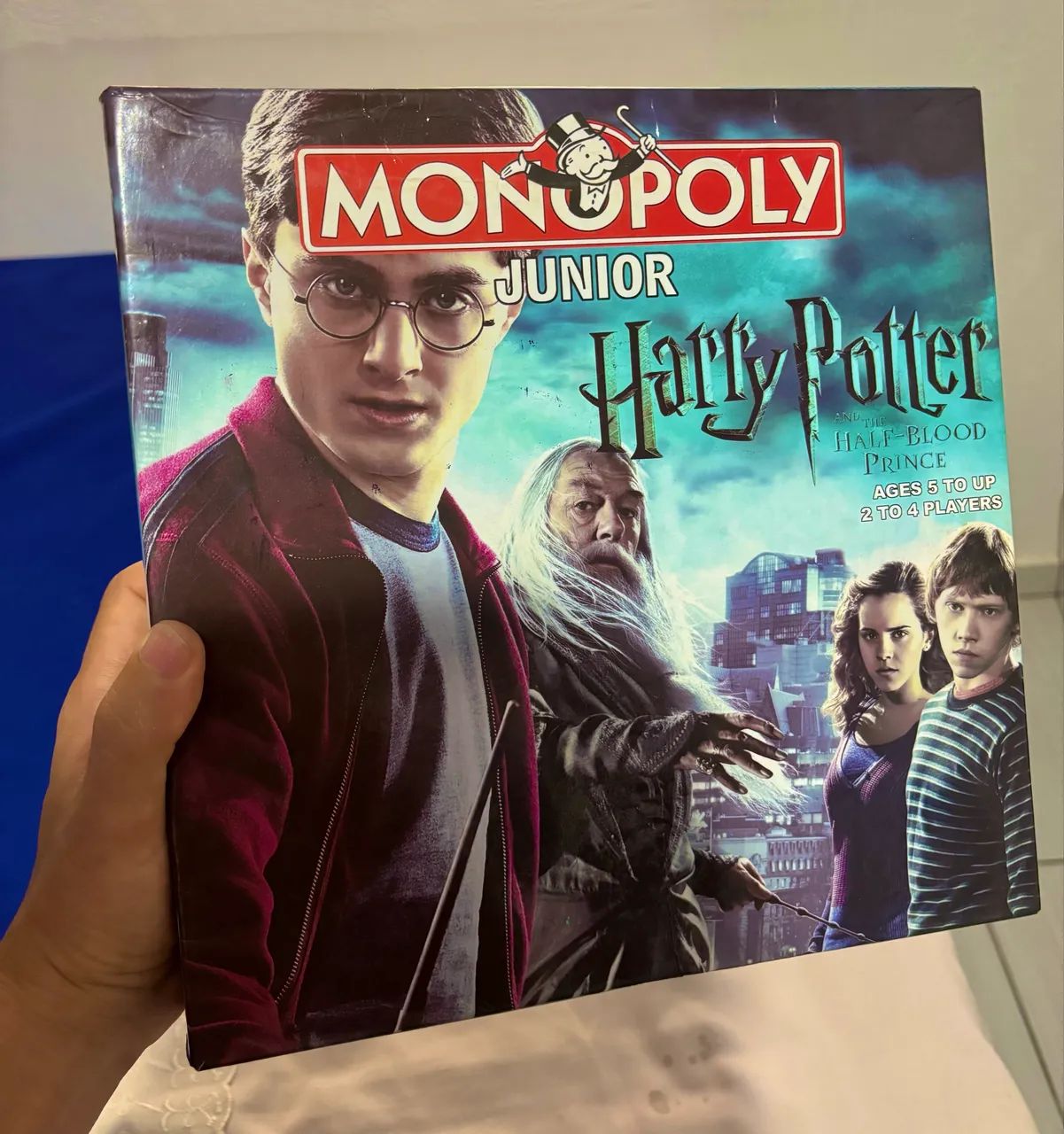 Jogo monopólio Harry Potter + quebra-cabeça 200 peças - Foto 2