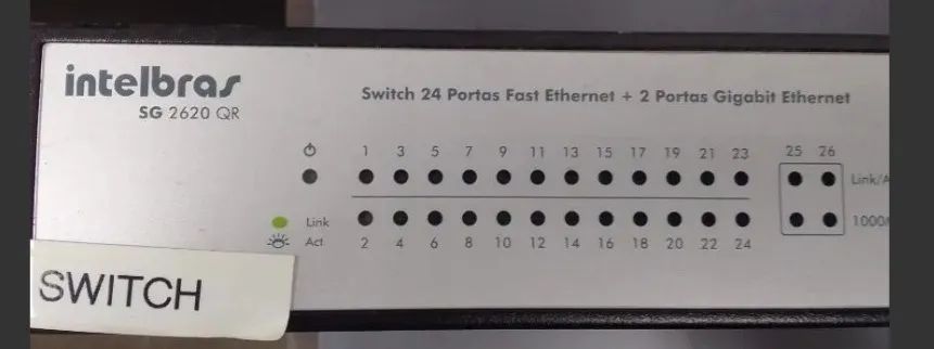 Switch 24 portas intelbras + 2 portas sg 2620 - Foto 2