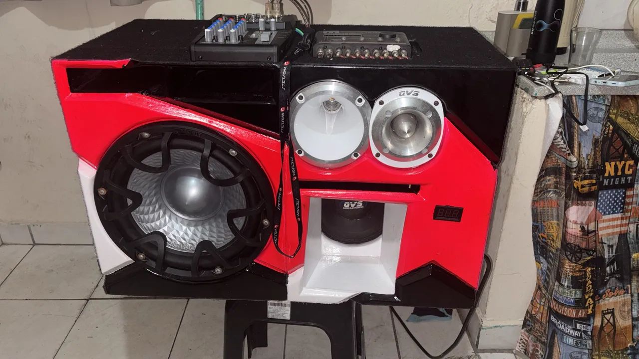 Caixa 4 vias 