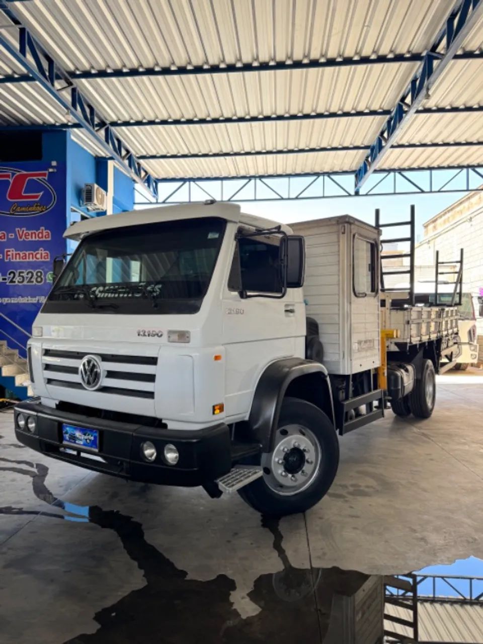Caminhão VW 13.190 Worker com Munck Rodomaq - Foto 3