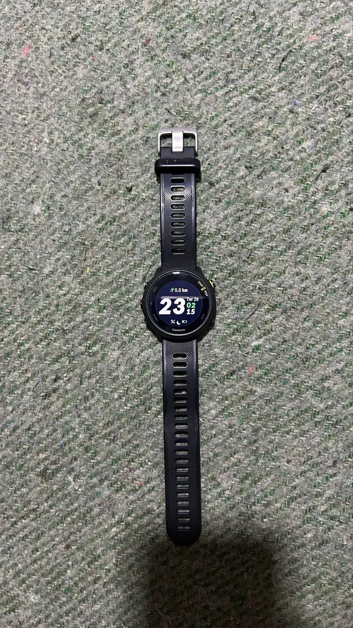 GARMIN FORERUNNER 55 PRETO - Foto 3