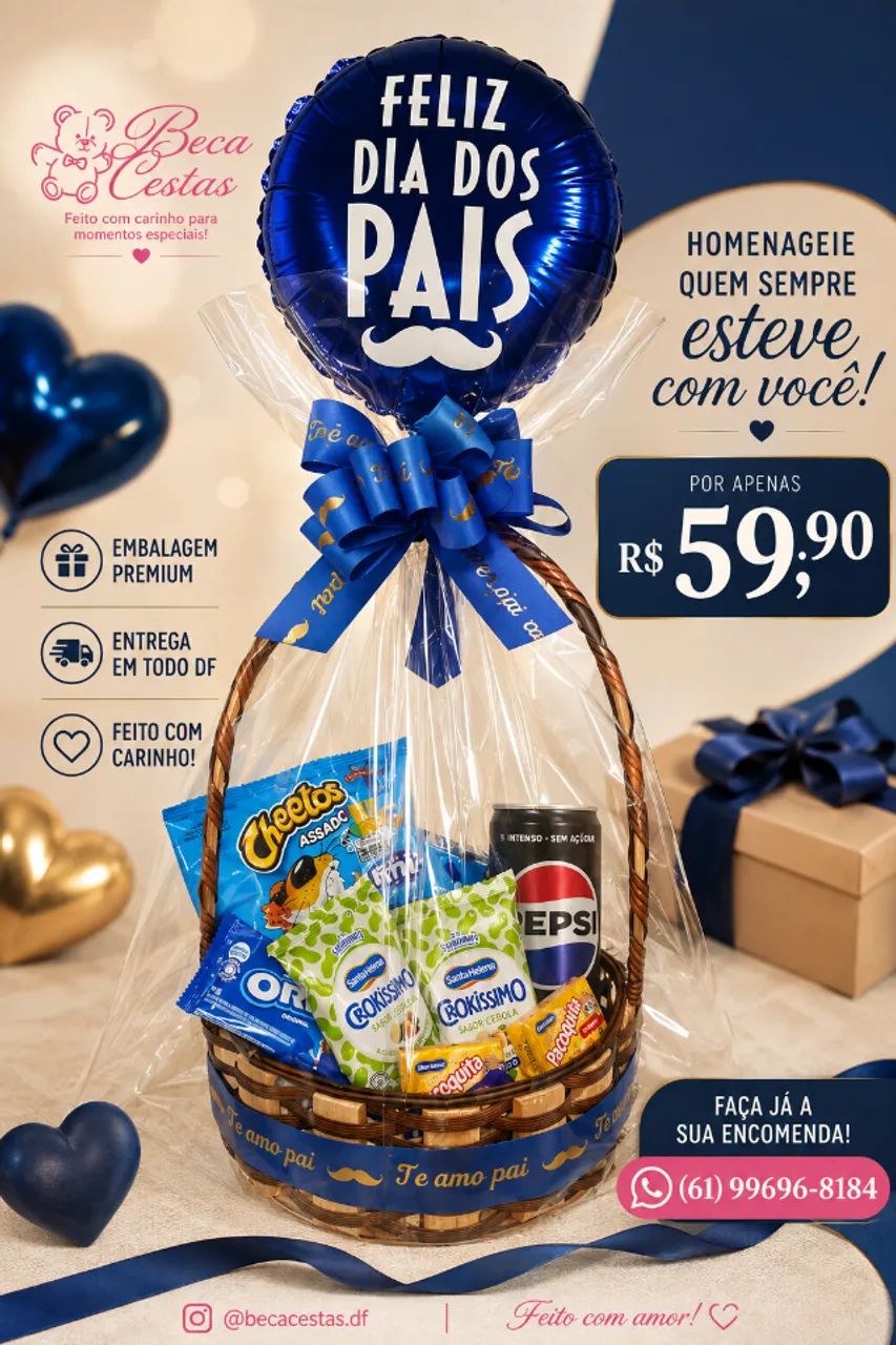 Cesta dia dos Pais
