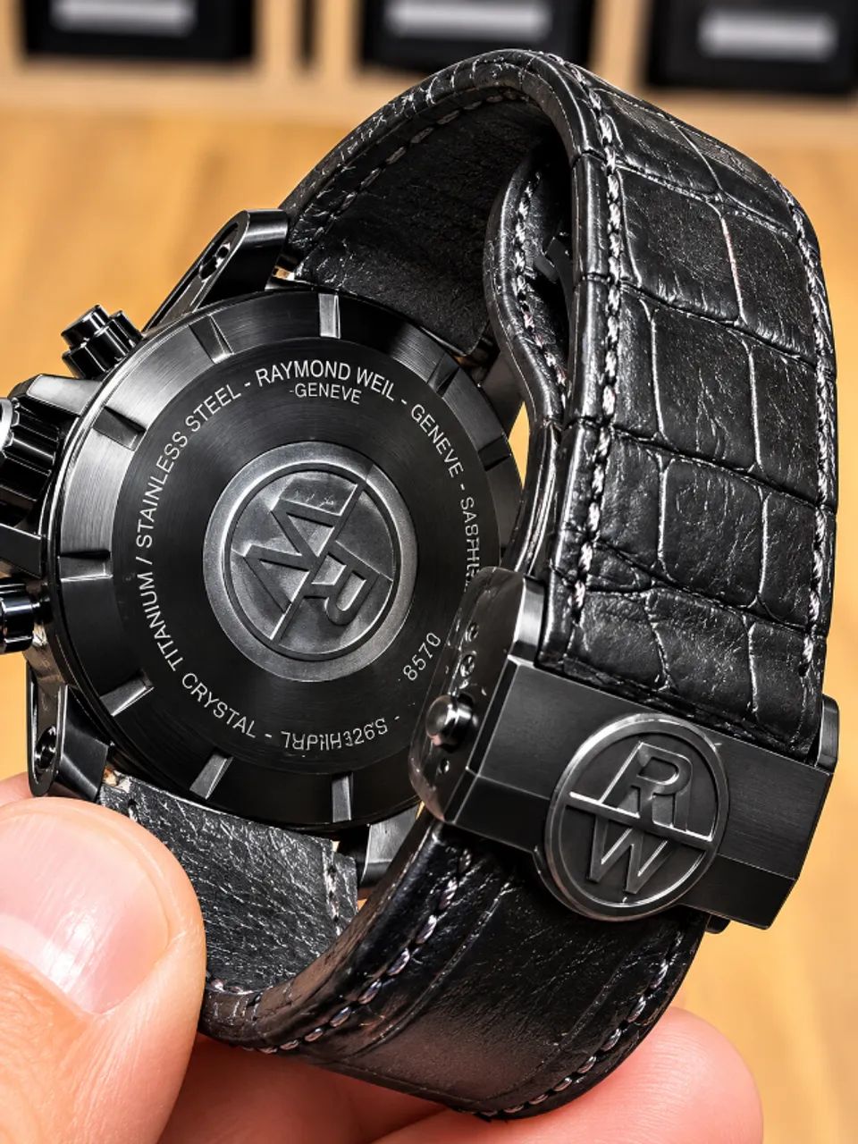 RARO Raymond Weil Nabucco Carbono  - Foto 5