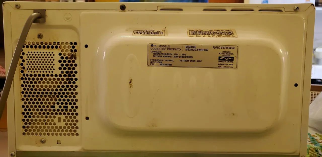 Microondas LG - 127V - Funcionando em perfeito estado  - Foto 3