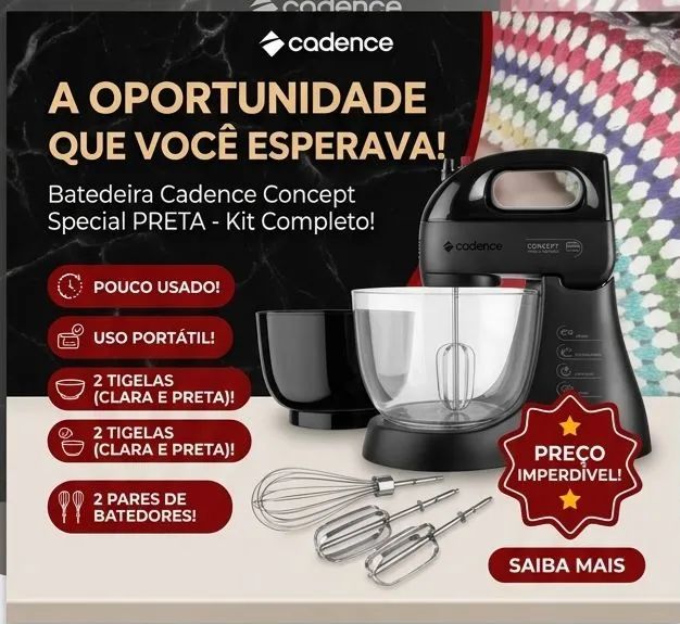 Batedeira Preta Barata Parangaba - Foto 2