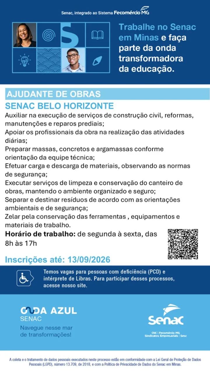 Ajudante de Obras