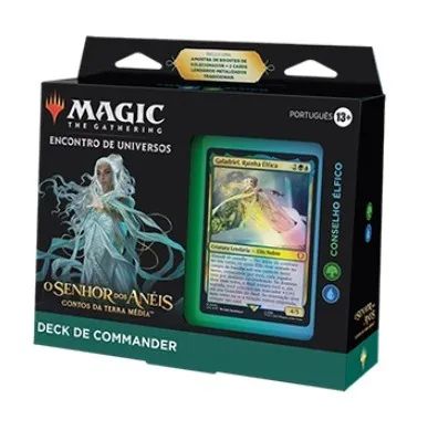 Magic The Gathering - Deck de Commander - LOTR - Conselho Élfico (Elven Council)