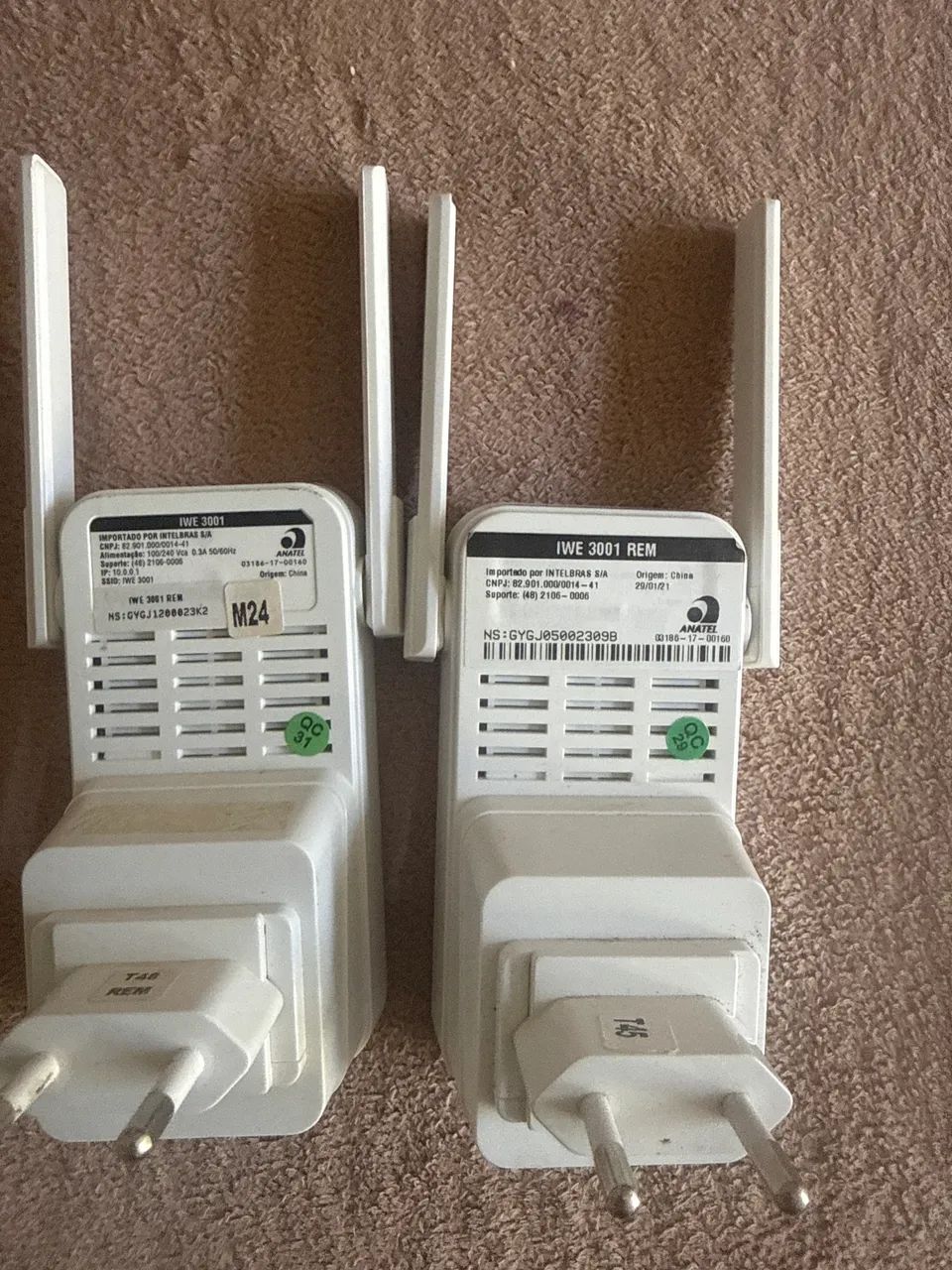 Kit 2 repetidores WI-FI intelbras- ótimo estado  - Foto 3