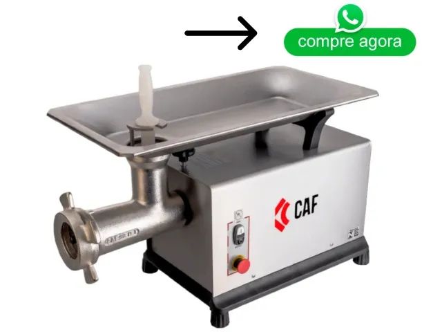Moedor de Carne Boca 8 Inox CAF