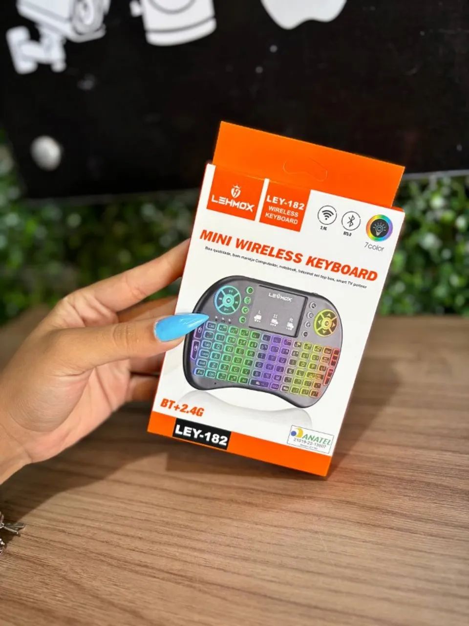 Mini Teclado Wireless Keyboard LEY-182 LEHMOX