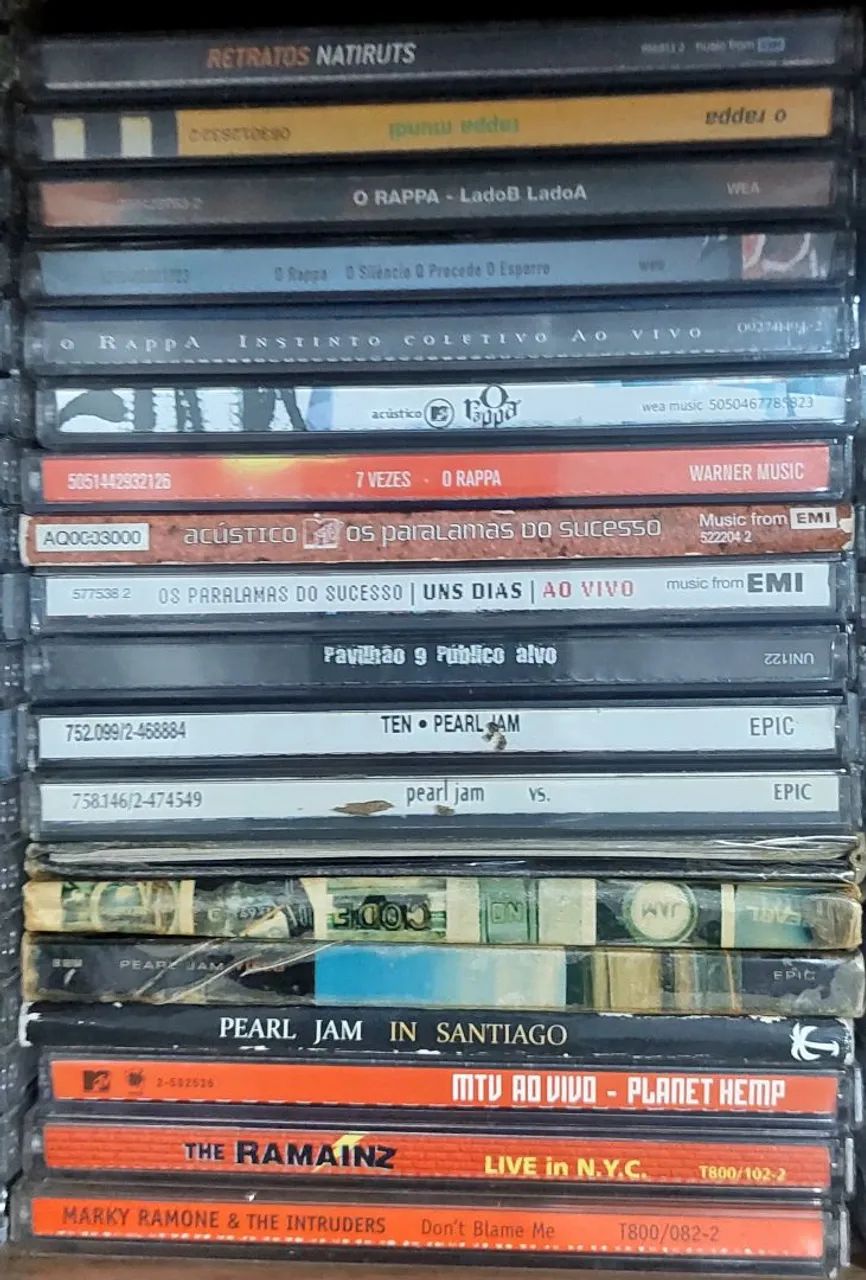 Coleção Cds e Dvds Originais Rock Nacional e Importado. - Foto 2