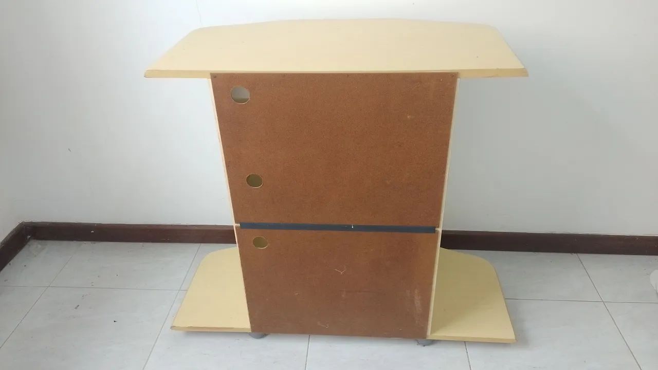 Rack de TV estante para TV ou monitor até 32 polegadas  - Foto 3