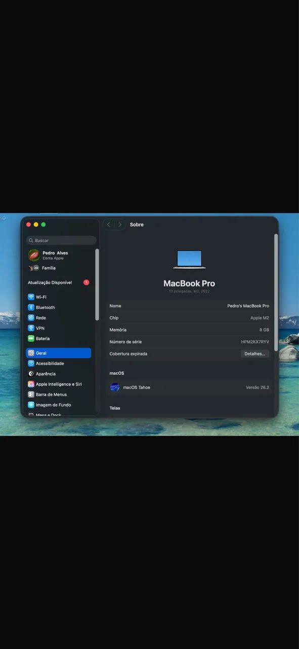 MacBook Pro M2 8gb 256SSD 13?3 Touch Bar 2022 - Foto 5