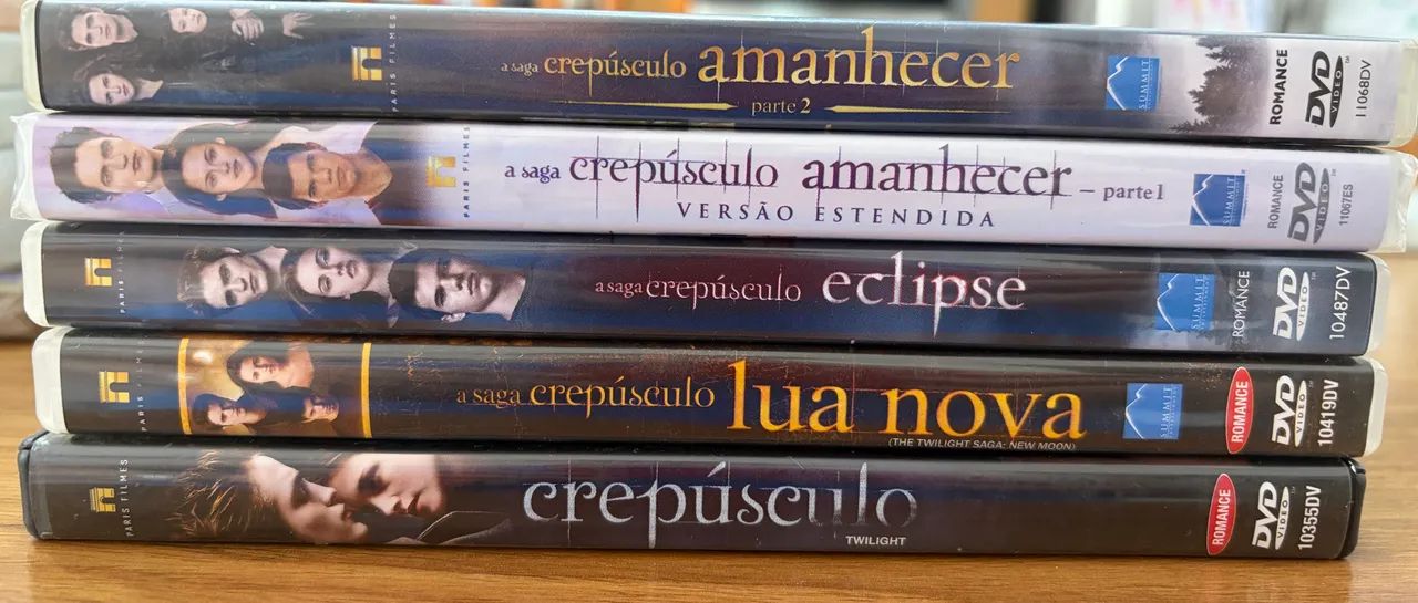 DVD COLEÇÃO CREPÚSCULO - Foto 2