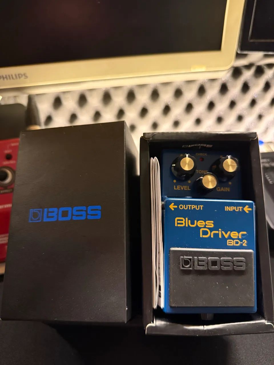 Pedal Boss Blues Driver BD2 - na caixa ! 10/10 - Instrumentos