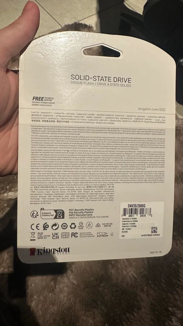 SSD M.2 2TB Kingston 6000MB/s - Foto 2