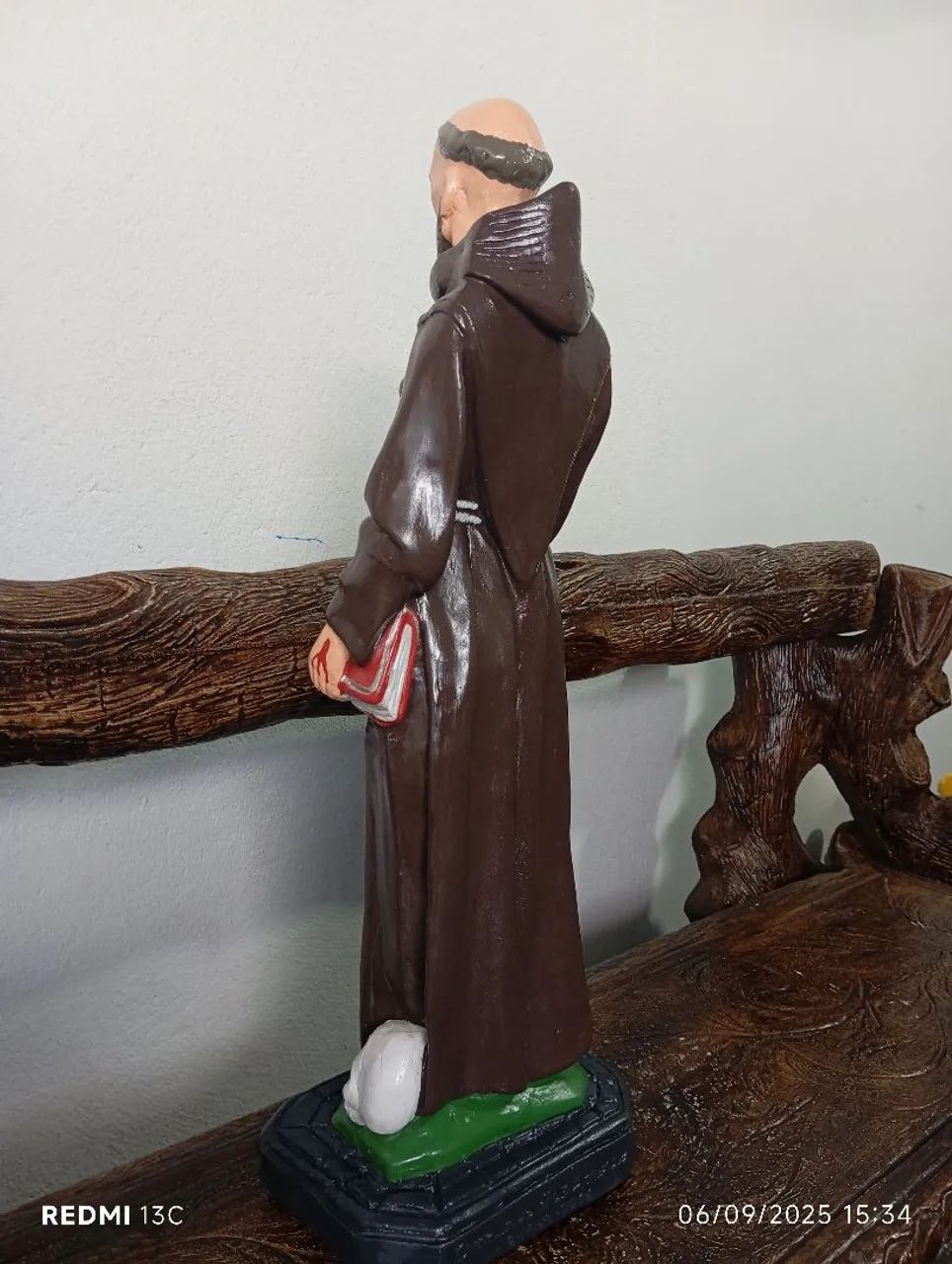 Imagens São Francisco de Assis 60 cm - Foto 5