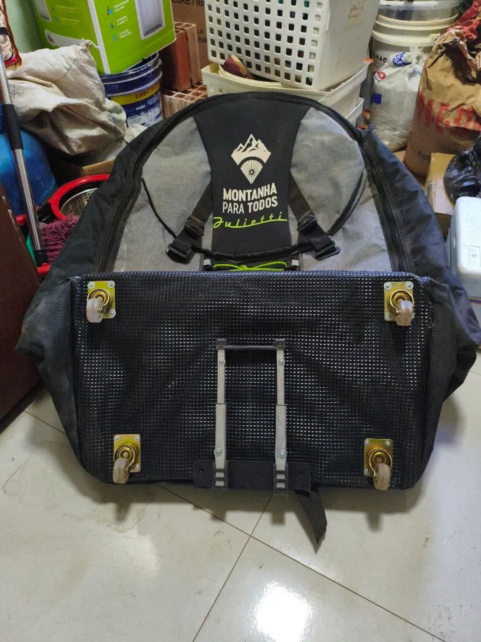 Mochila grande com Rodinhas - Foto 3