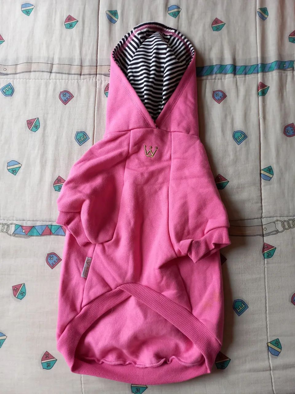 Roupa pet moletom rosa - Foto 2