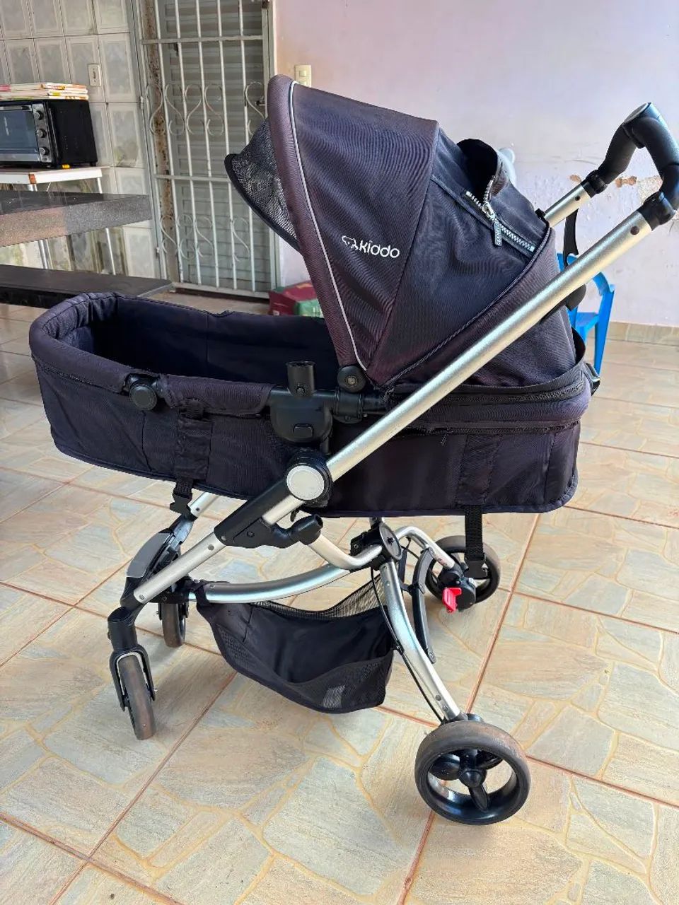 Carrinho de bebe Moisés com bebê conforto  - Foto 3