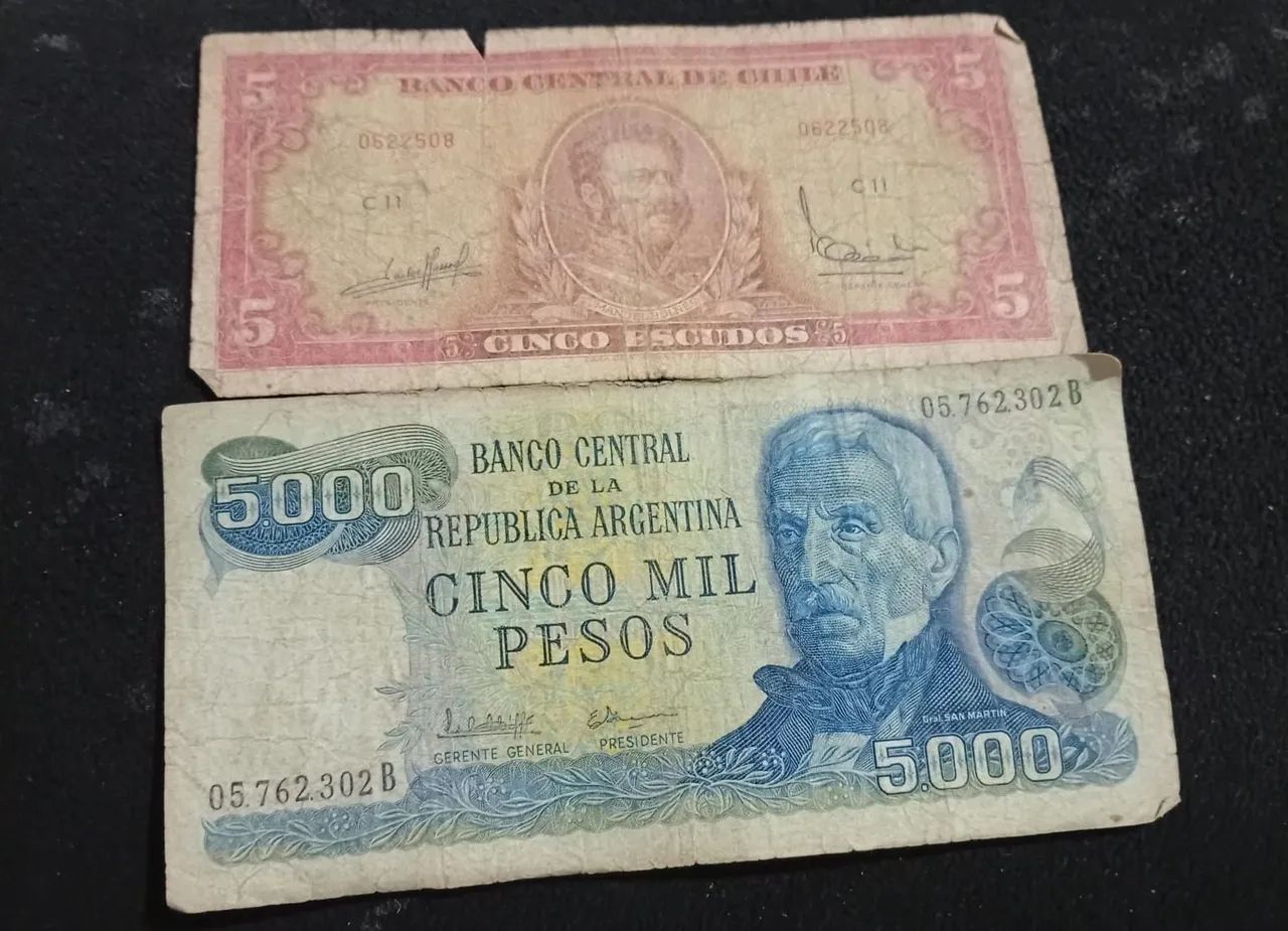 Notas antigas  em bom estado.....