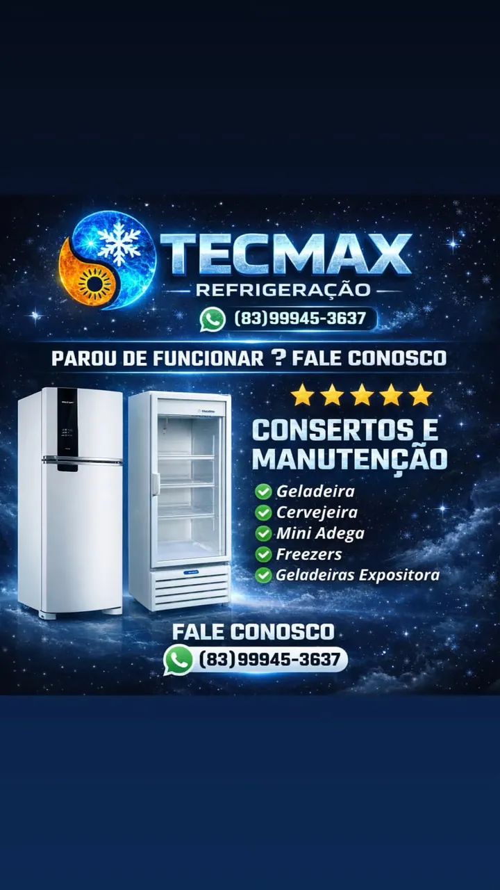 Consertos em Geladeiras e máquina de lavar