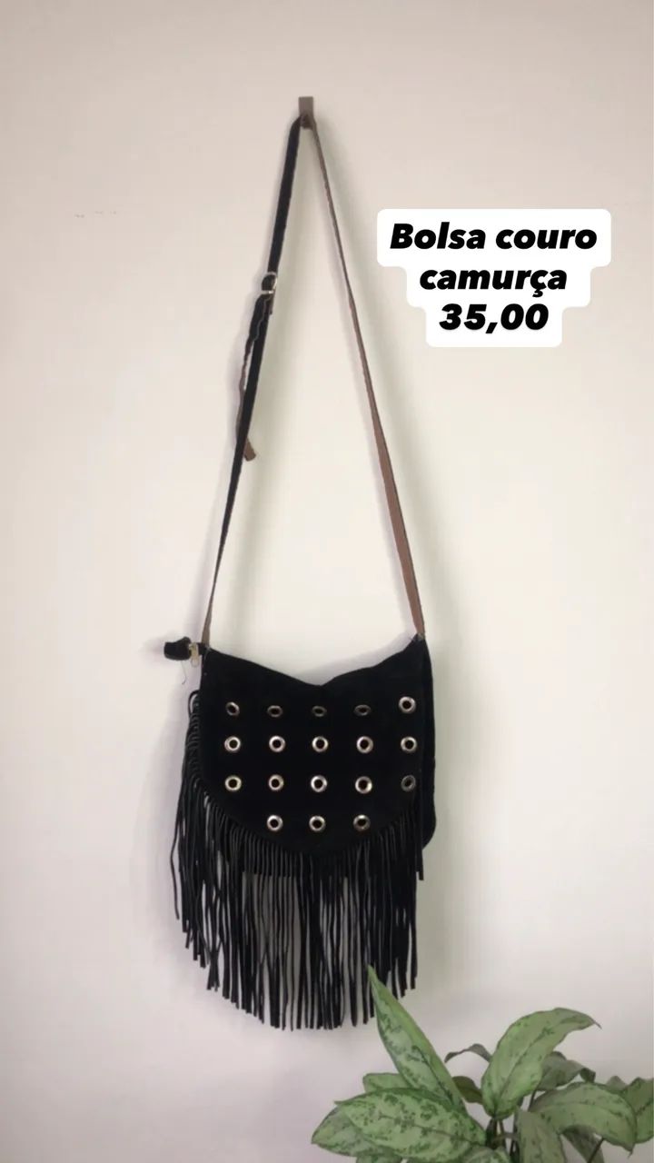 Bolsa camurça 