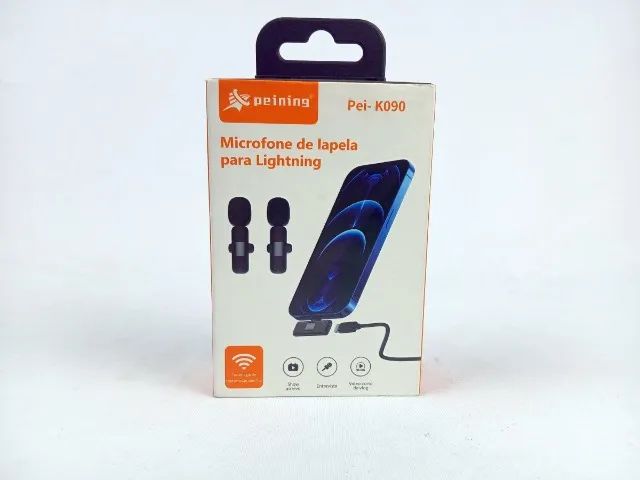 Microfone de lapela sem fio para Iphone - Foto 5