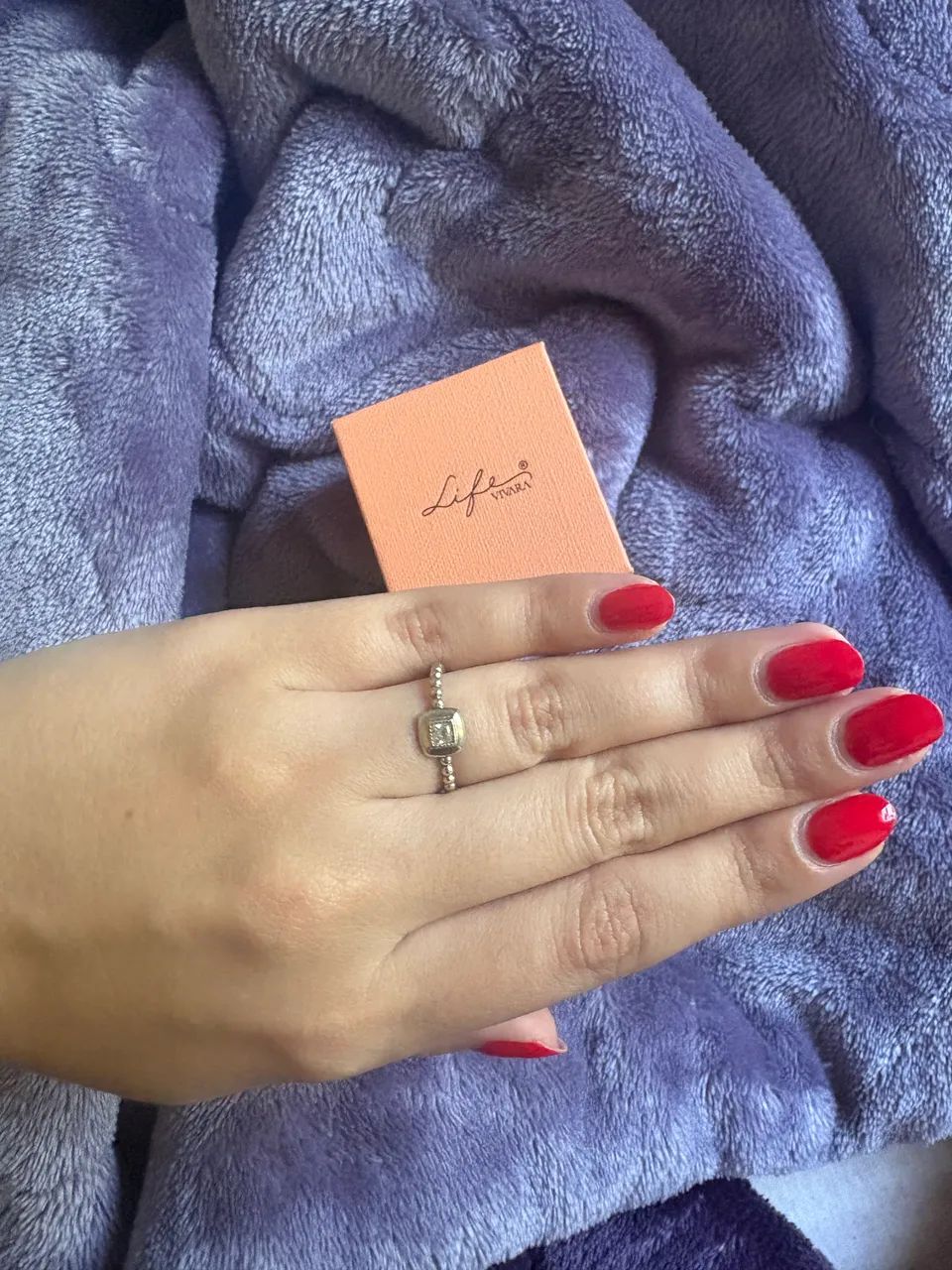 Anel VIVARA com zircônia  - Foto 5