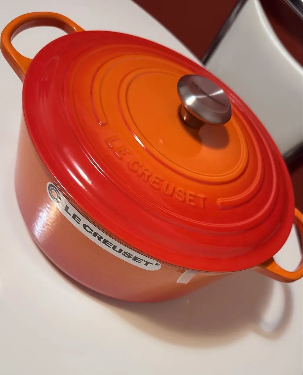 Panela Le creuset NOVA na caixa 28cm (sem uso)