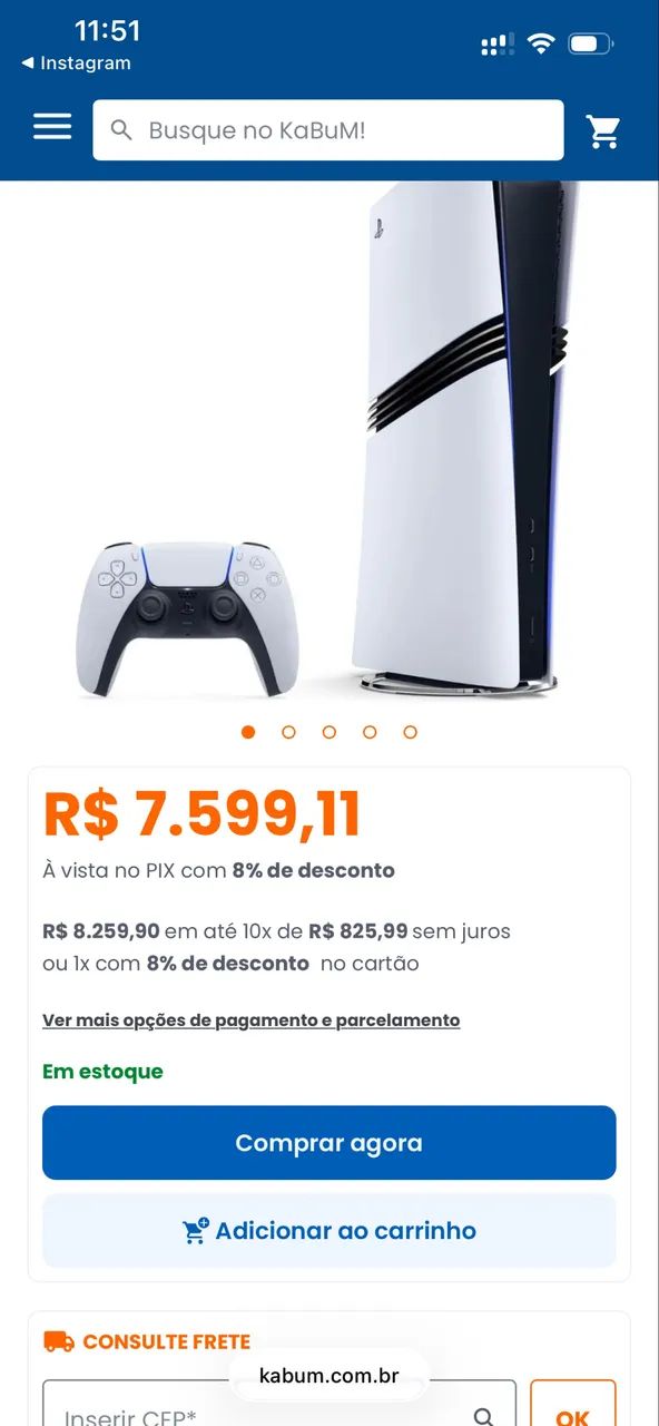 Ps5 pro com 400 jogos  - Foto 3