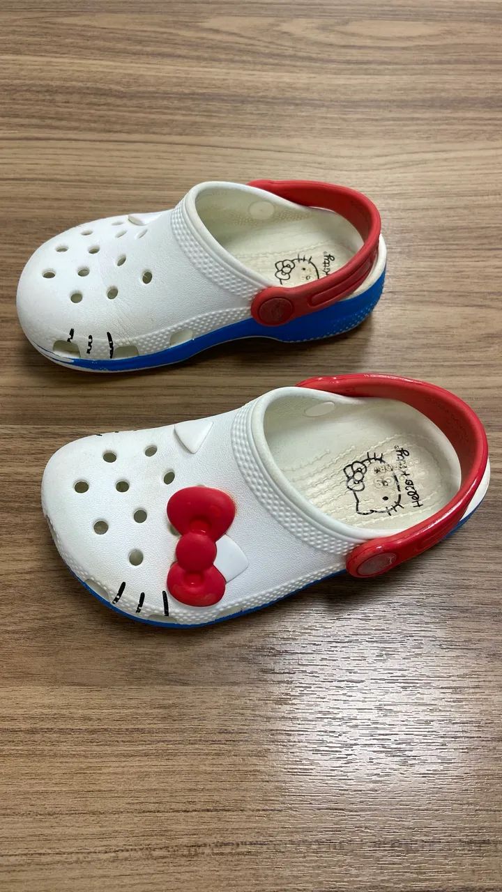 Crocs infantil Hello Kitty