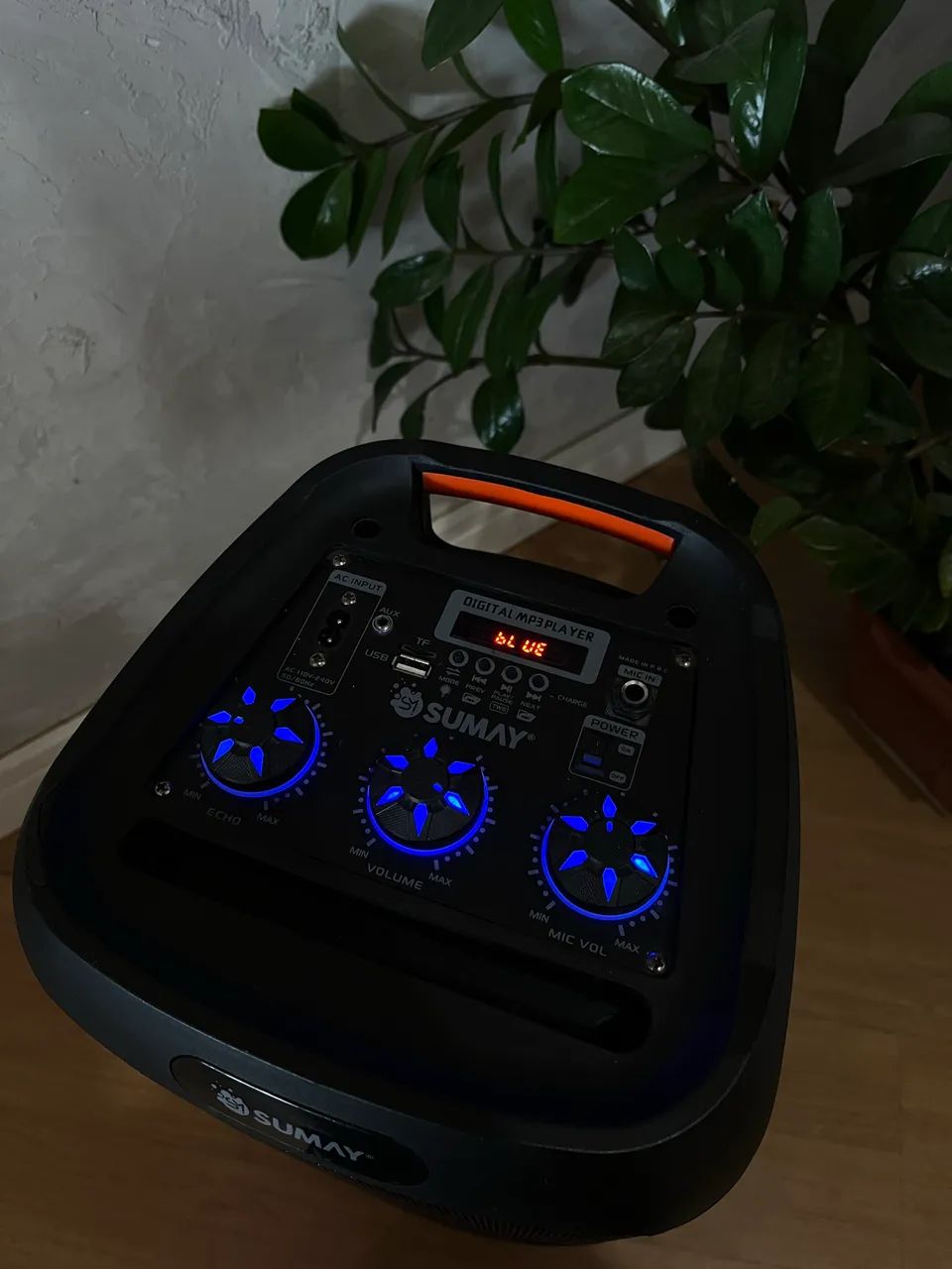 Caixa De Som Portatil Sumay Light Box 800W Bluetooth - Foto 4