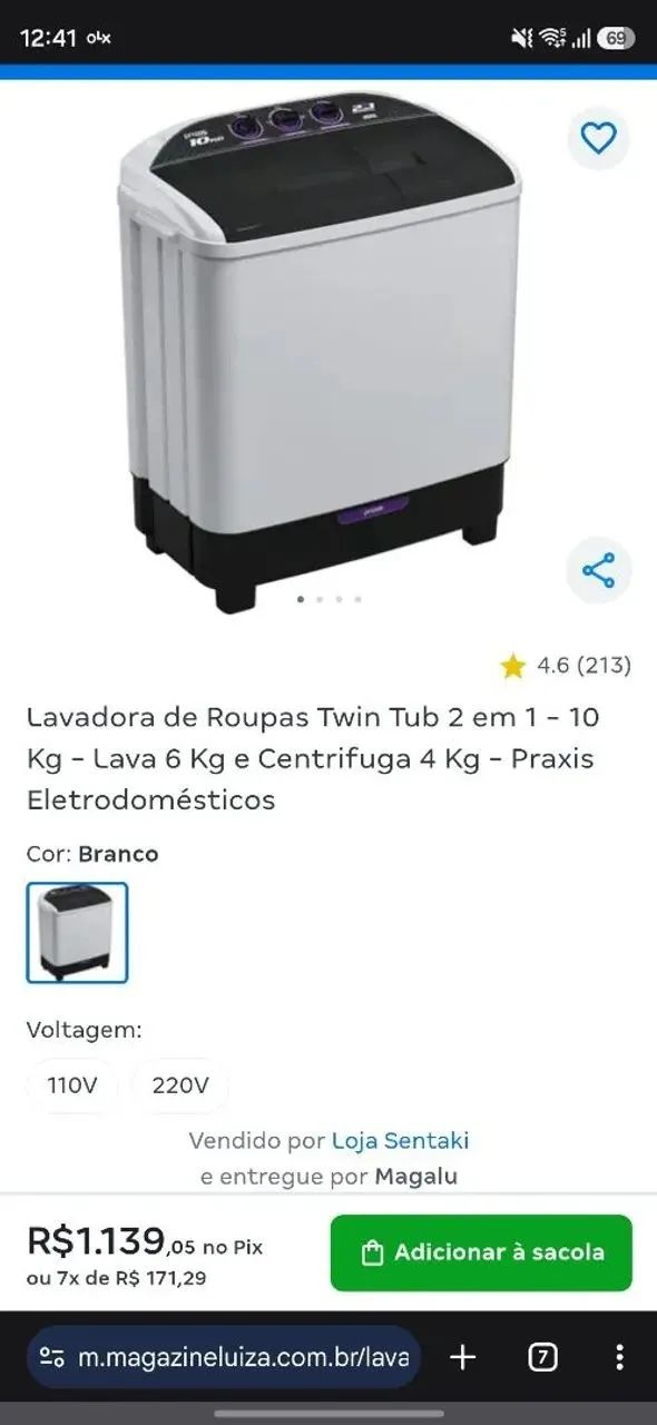 Tanquinho Lava e Seca - Foto 5