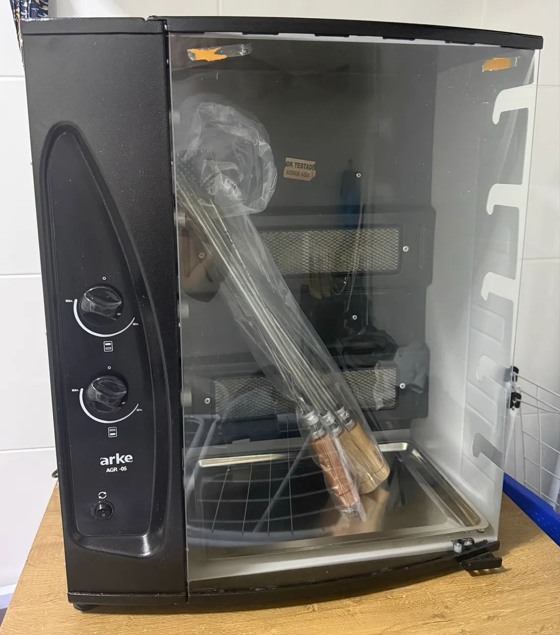 Churrasqueira elétrica 