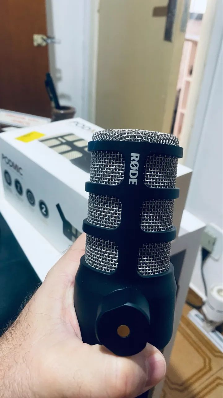 Microfone Rode PodMic