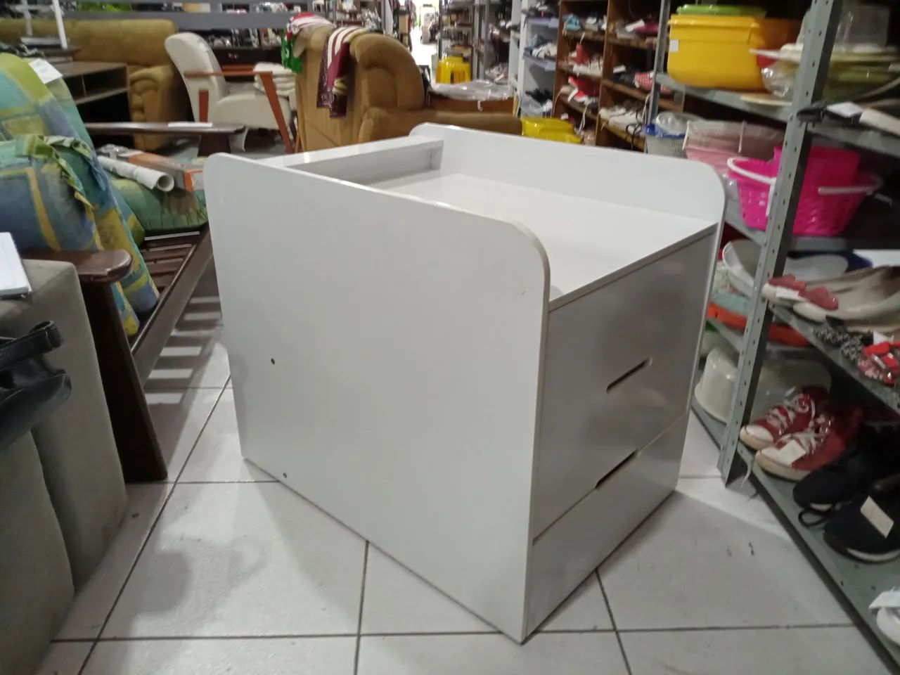 Cômoda/Trocador Infantil 3 Gavetas - Foto 3