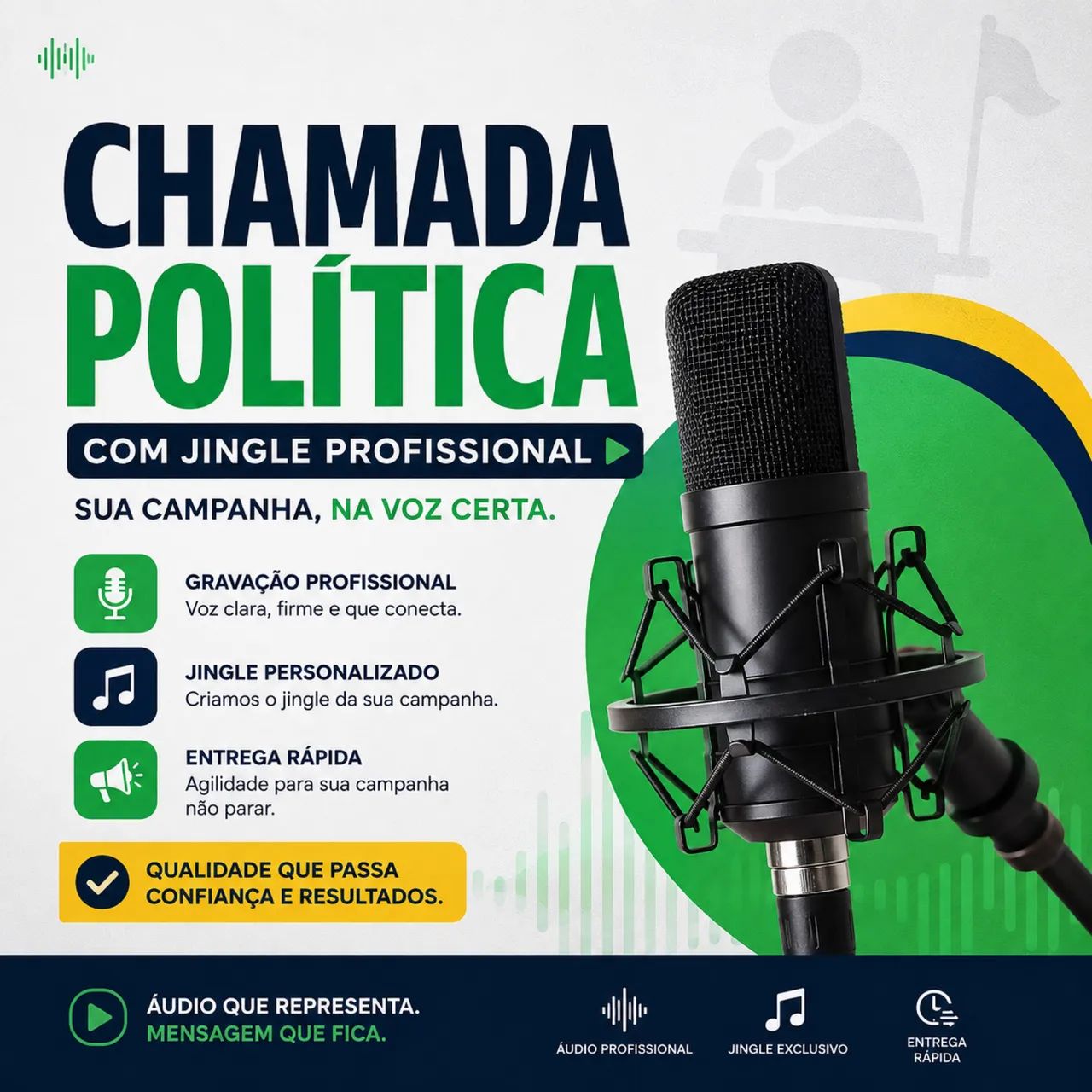 jingles e chamada política 