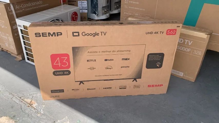 Smart TV Semp UHD 4K 43 Polegadas - Foto 3