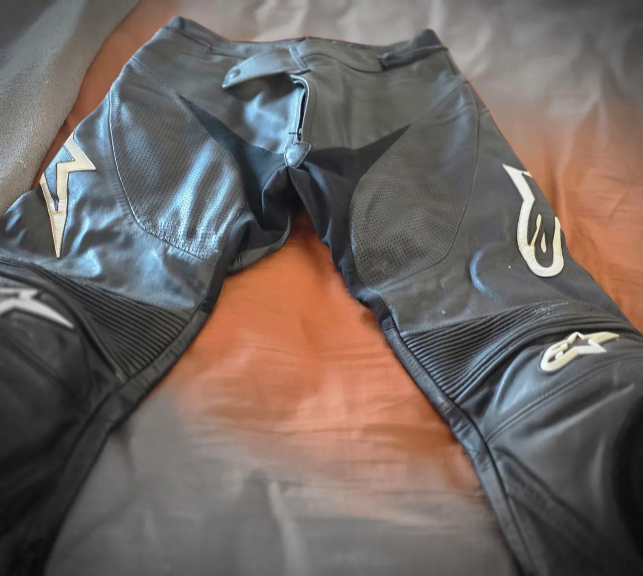 Calça de Couro masculina  Track Alpinestars  - Foto 2