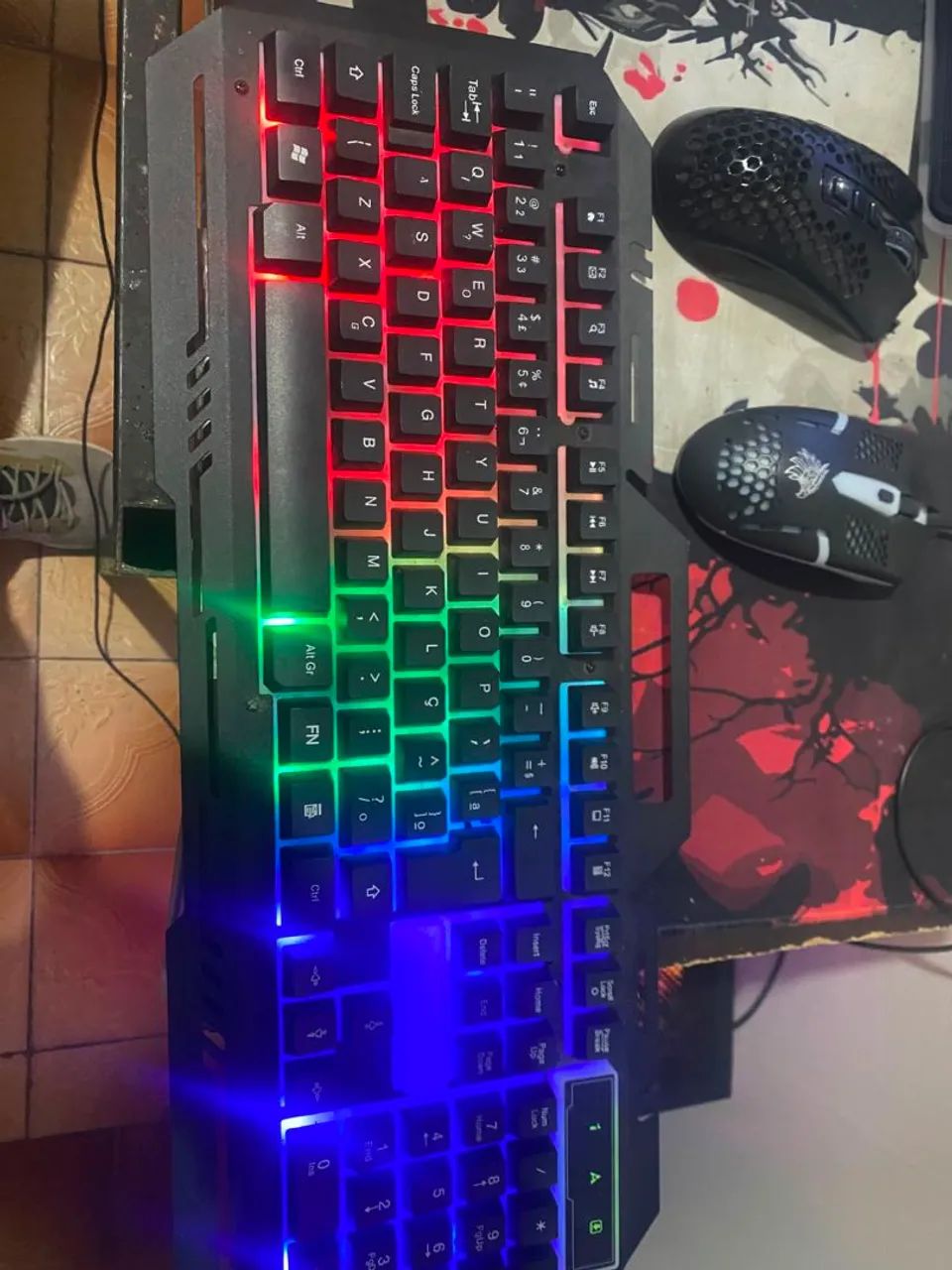 Kit gamer (teclado e mouse) - Foto 4