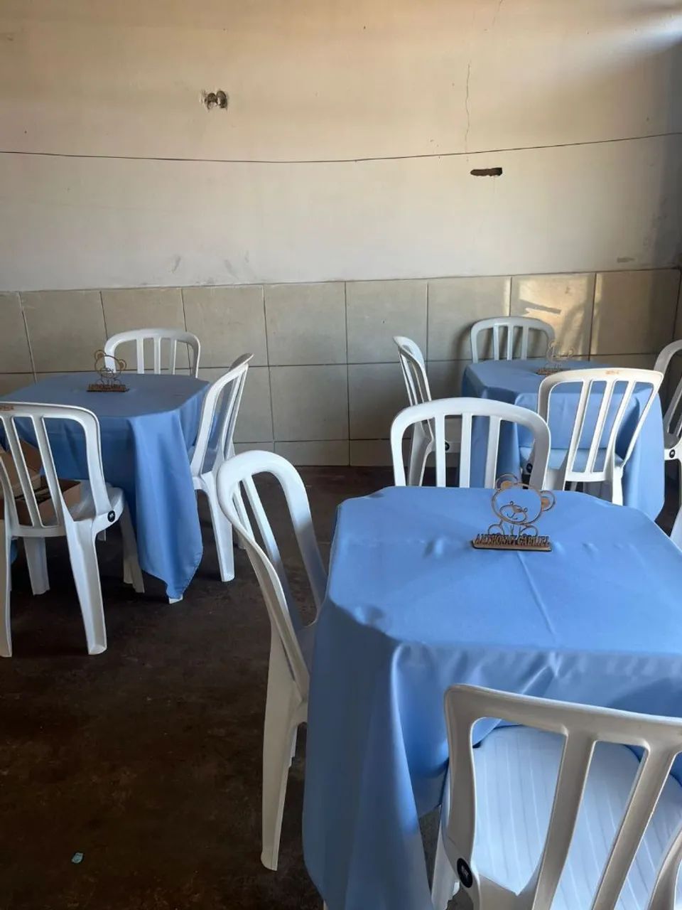 Forro avulso para mesa quadrada - Foto 5