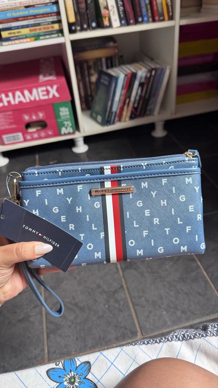 Carteira / Porta-celular Tommy Hilfiger Original - Nova com Etiqueta