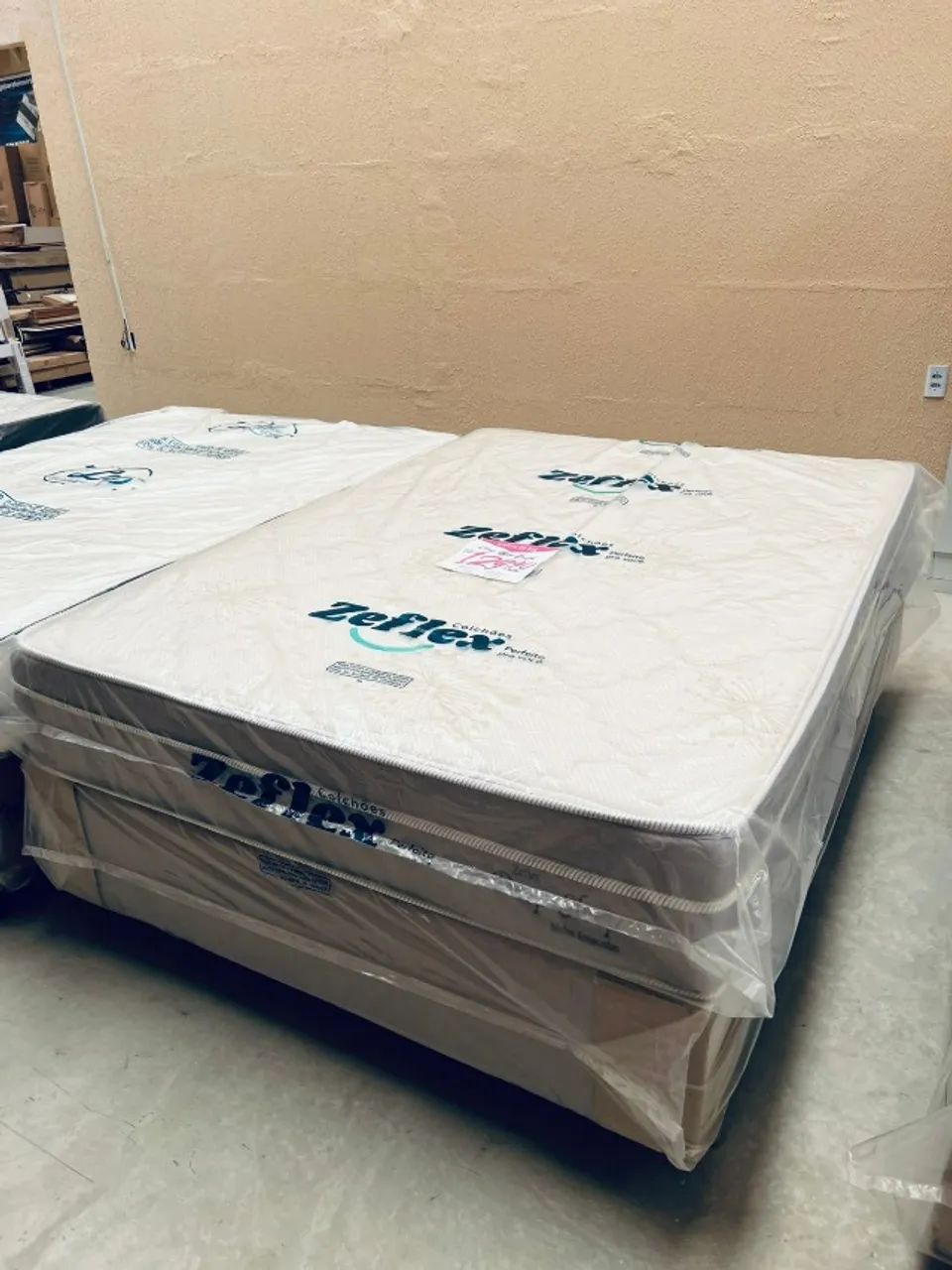 Conforto Premium com Molas Ensacadas Cama Casal Deep Sleep Suede 25cm - Foto 2