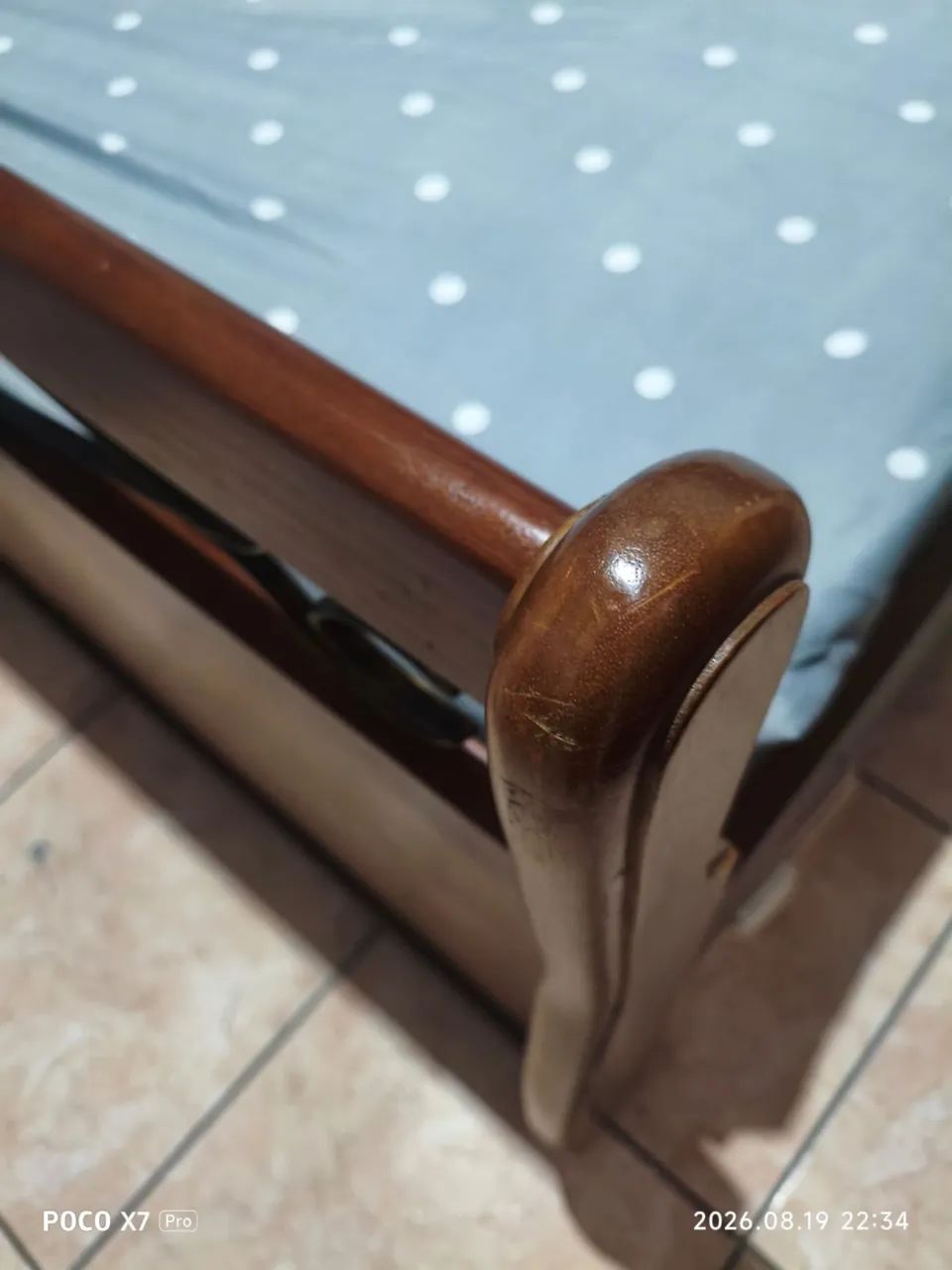 Cama casal madeira maciça  - Foto 5