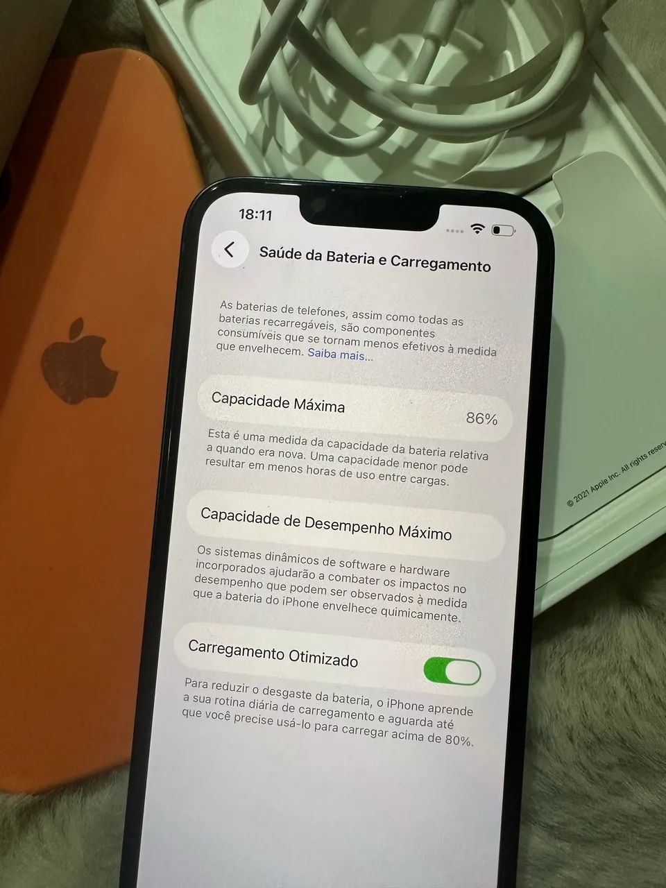 iPhone 13 128gb caixa tudo original  - Foto 3